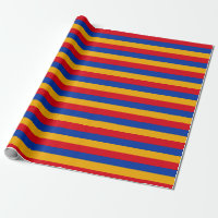 Armenien Flagga Wrapping Papprare