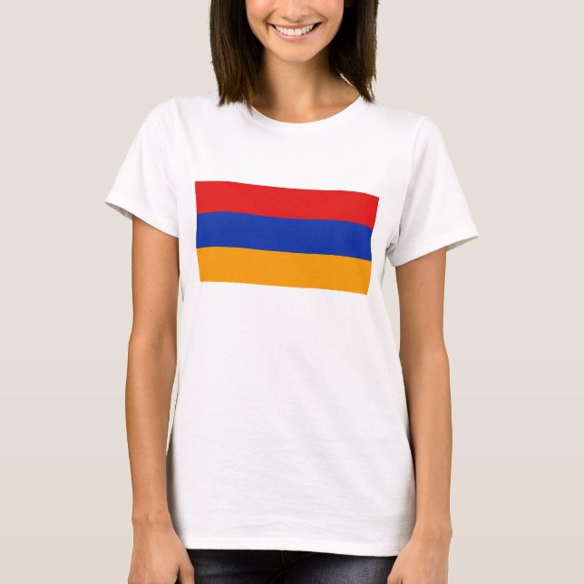 Armenien Flagga x Karttröja Tröja (Framsida)
