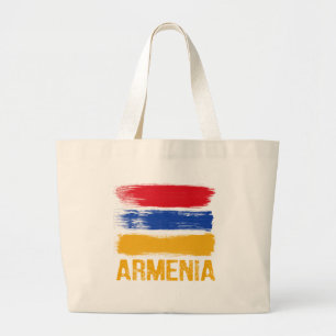 Armenien flaggaskjortor jumbo tygkasse