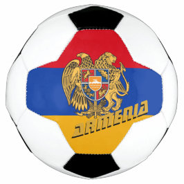 Armenien Football & Armenian Flagga / Sports