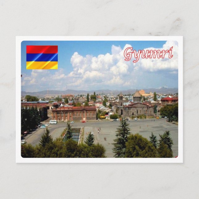 Armenien - Gyumri - Vykort (Framsida)