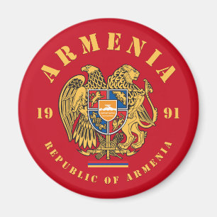 Armenien Jackar om Arm Magnet