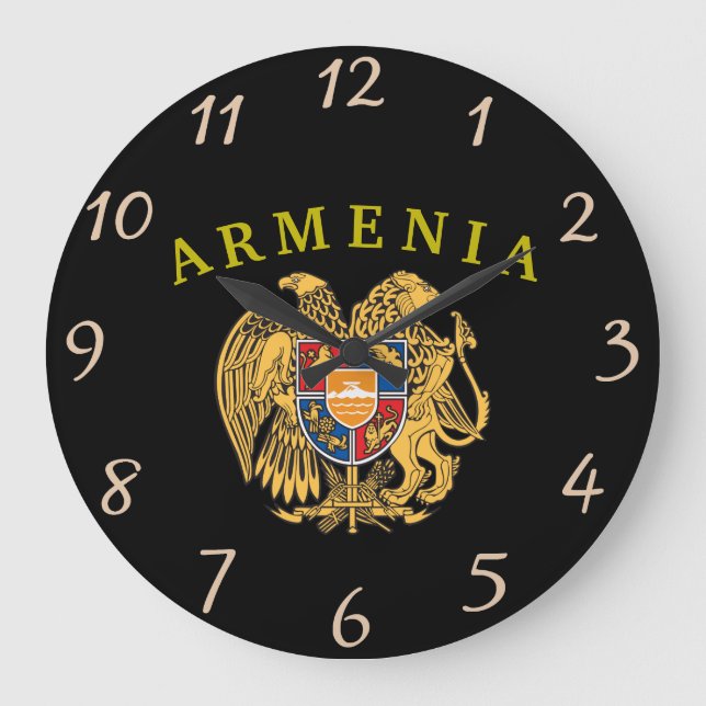 Armenien Jackat av Arm Clock Stor Klocka (Framsida)