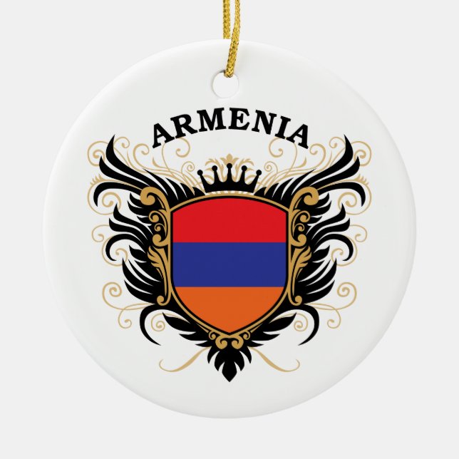Armenien Julgransprydnad Keramik (Framsidan)