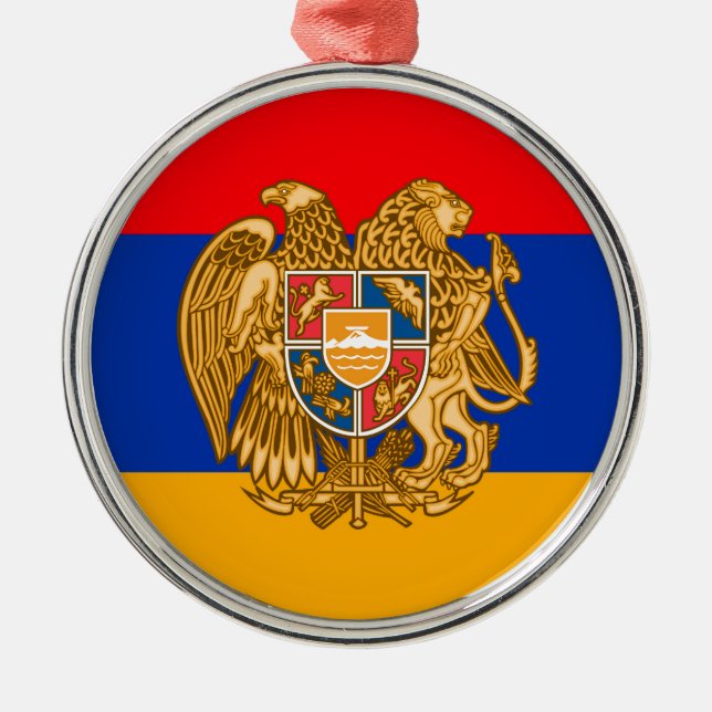 Armenien Julgransprydnad Metall (Framsidan)