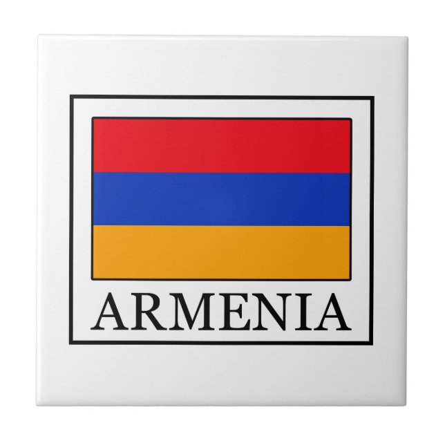 Armenien Kakelplatta (Framsidan)