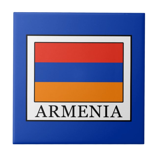 Armenien Kakelplatta (Framsidan)