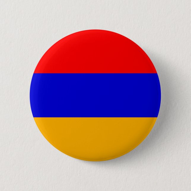 Armenien medborgareflagga knapp (Framsida)