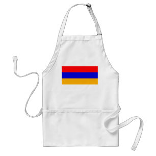 Armenien National Flagga Förkläde