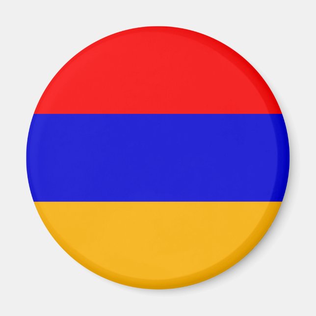 Armenien National Flagga Magnet (Framsidan)