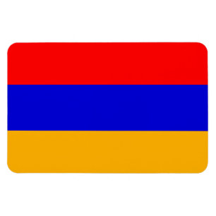 Armenien National Flagga Magnet