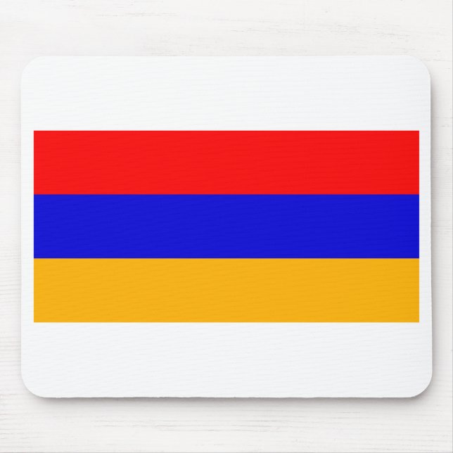Armenien National Flagga Musmatta (Framsidan)