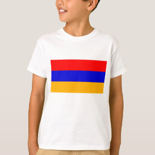 Armenien National Flagga T-shirt