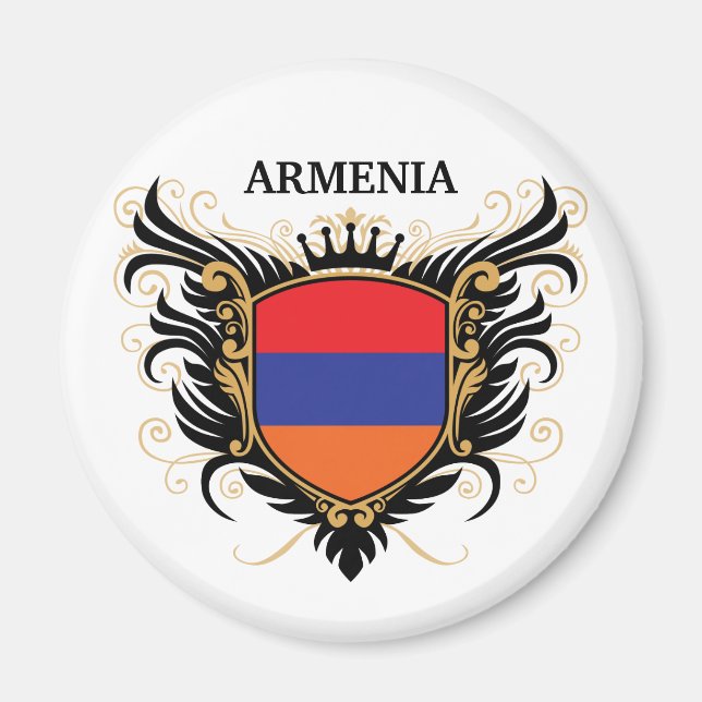 Armenien [personalisera] magnet (Framsidan)