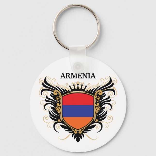 Armenien [personalisera] nyckelring (Framsida)