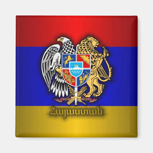 Armenien Pride Magnet (Framsidan)
