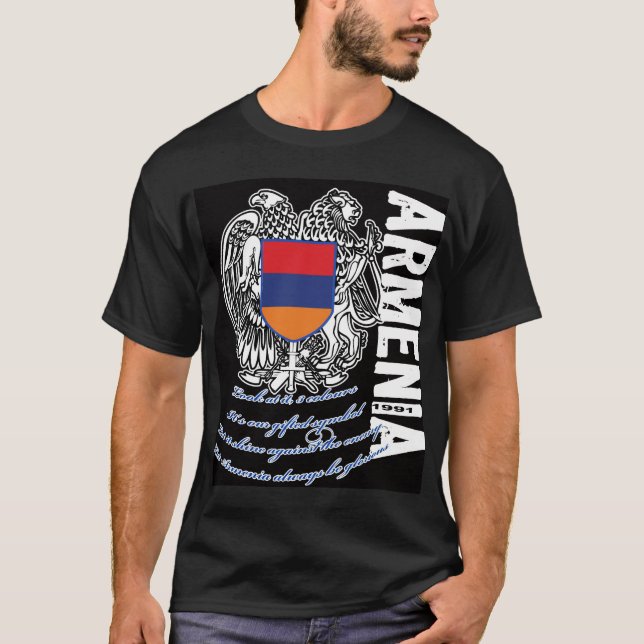 Armenien Tee Shirt (Framsida)