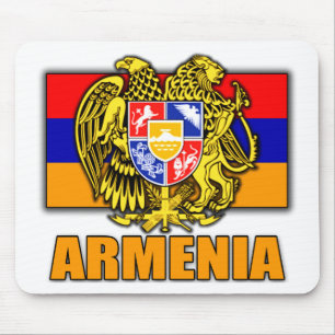 Armenien vapensköld musmatta