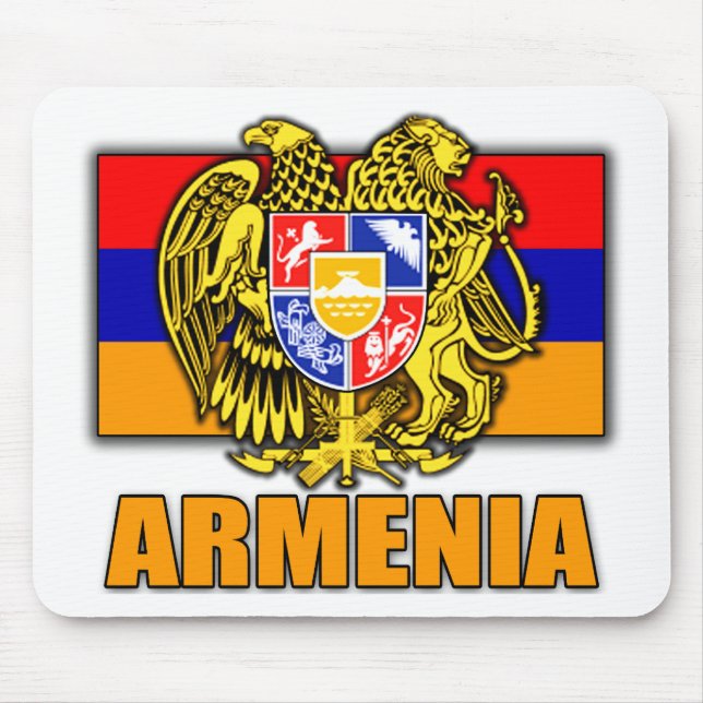 Armenien vapensköld musmatta (Framsidan)