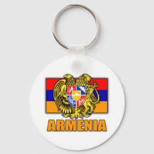 Armenien vapensköld nyckelring