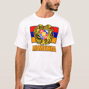 Armenien vapensköld t-shirt