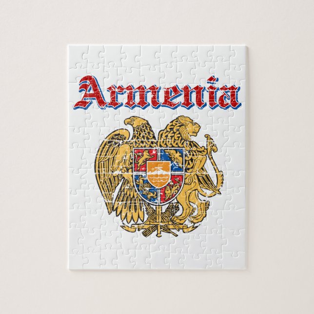 Armenien vapenskölddesigner pussel (Vertikal)