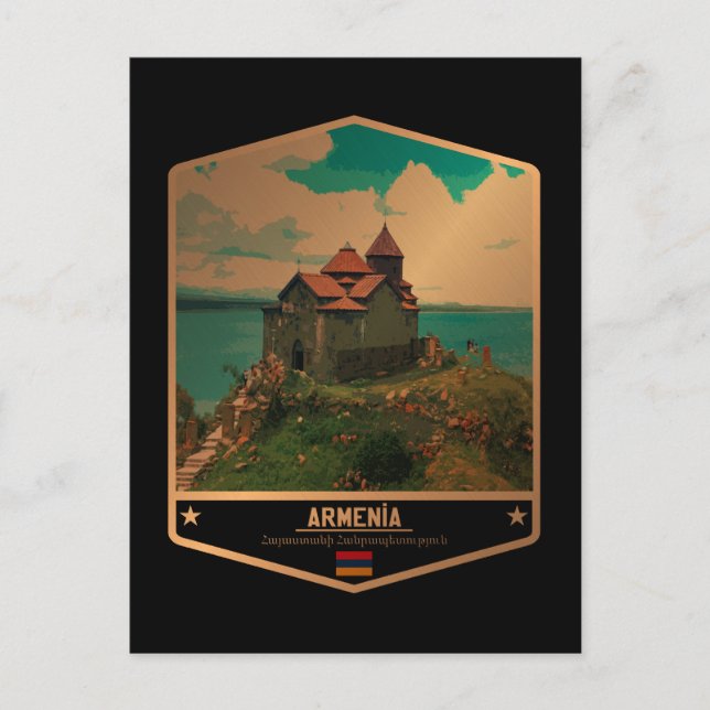 Armenien Vykort (Framsida)