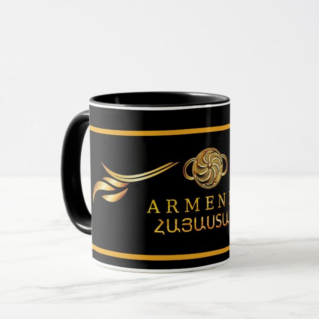 Armeniens eternitationstecken Mugg (Framsida vänster)