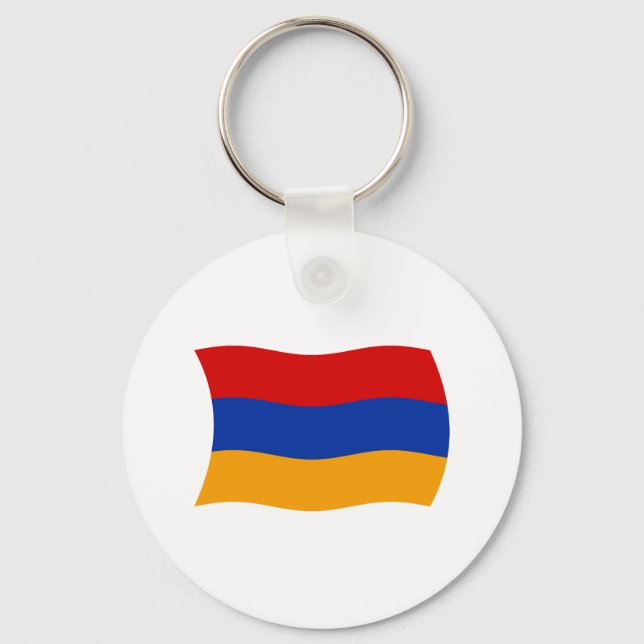Armeniens flagg nyckelring (Framsida)