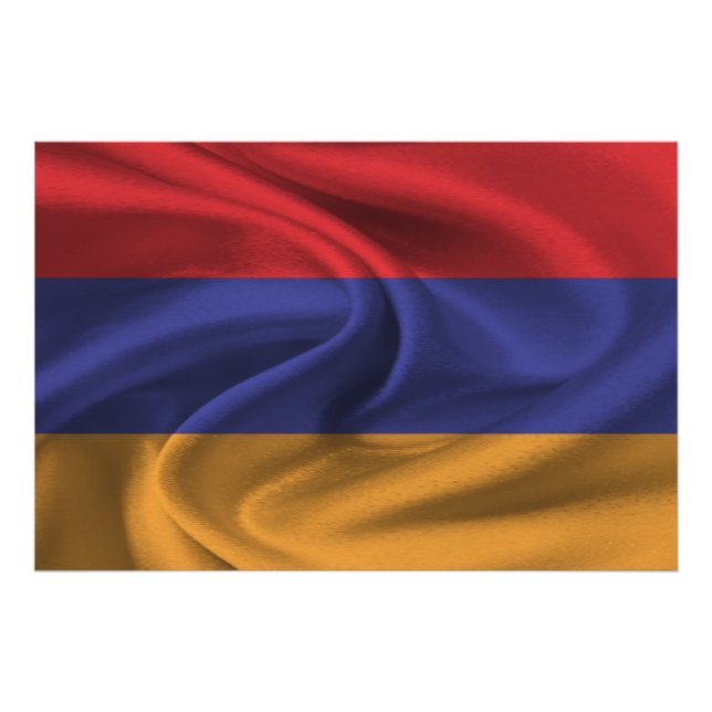 Armeniens flagga fototryck (Framsidan)