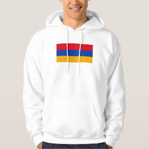 Armeniens flagga hoodie