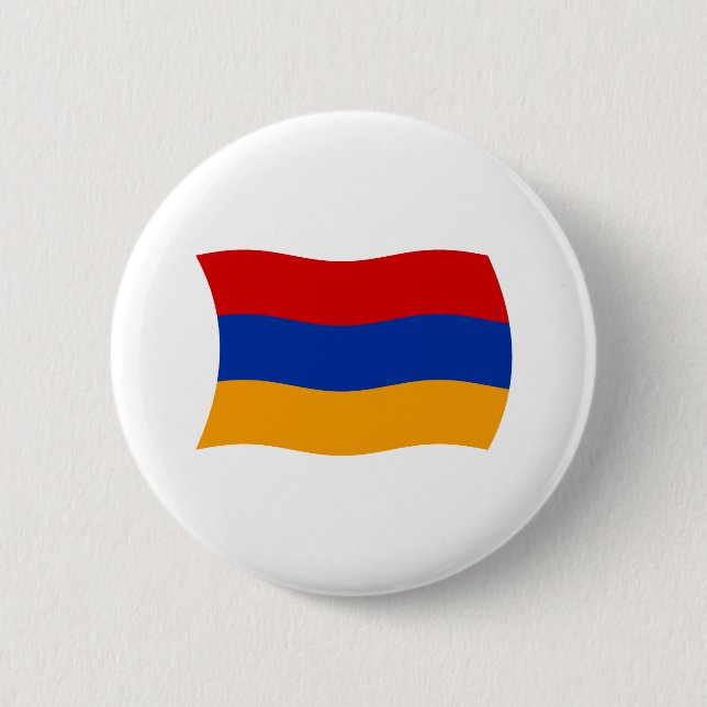 Armeniens flagga knapp (Framsida)