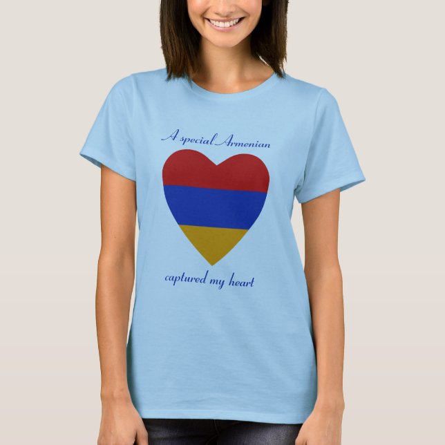 Armeniens flagga Sötnos T-shirt (Framsida)