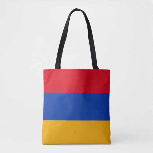 Armeniens patriotiska flagga tygkasse (Framsida)