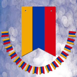 Armenienska flaggan & Partytillbehör Armenien Bann Vimplar