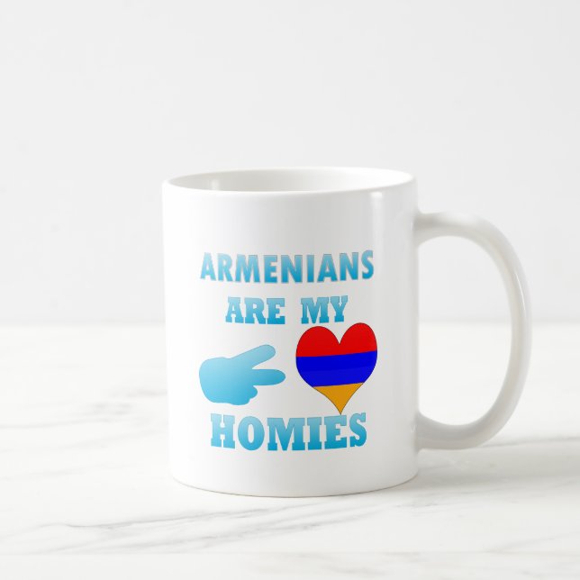 Armenier är min Homies Kaffemugg (Höger)