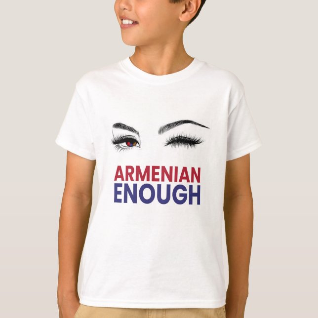 Armenier nog barnT-tröja T Shirt (Framsida)