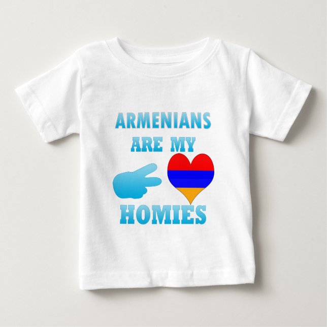 Armenierna är mina Homies Tee Shirt (Framsida)