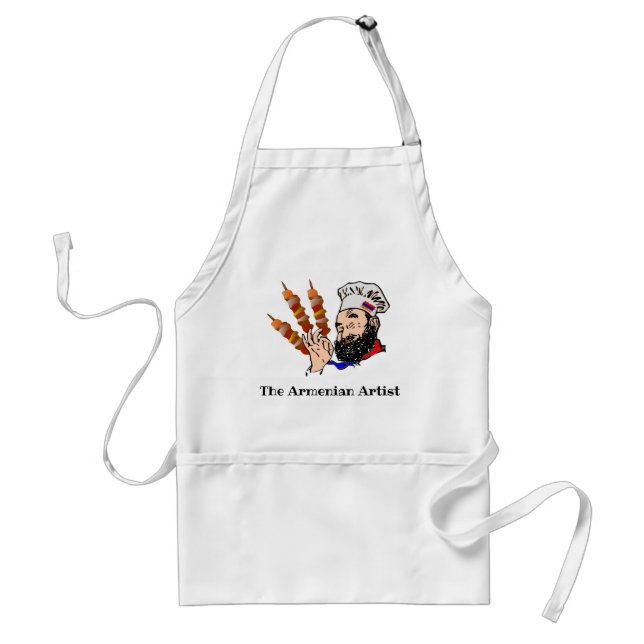 Armenisk artistkock Standard Apron Förkläde (Framsidan)
