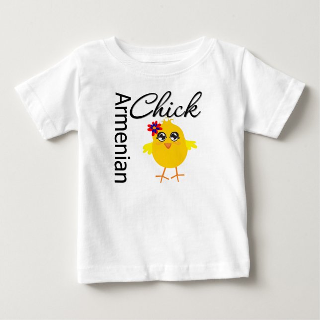 Armenisk Chick Tee Shirt (Framsida)