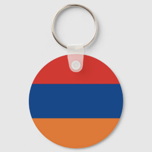 Armenisk flagga nyckelring