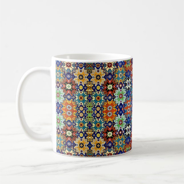 Armenisk folkart kaffemugg (Vänster)