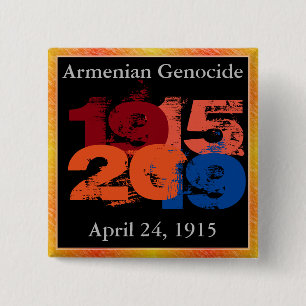 Armenisk folkmordsknapp knapp