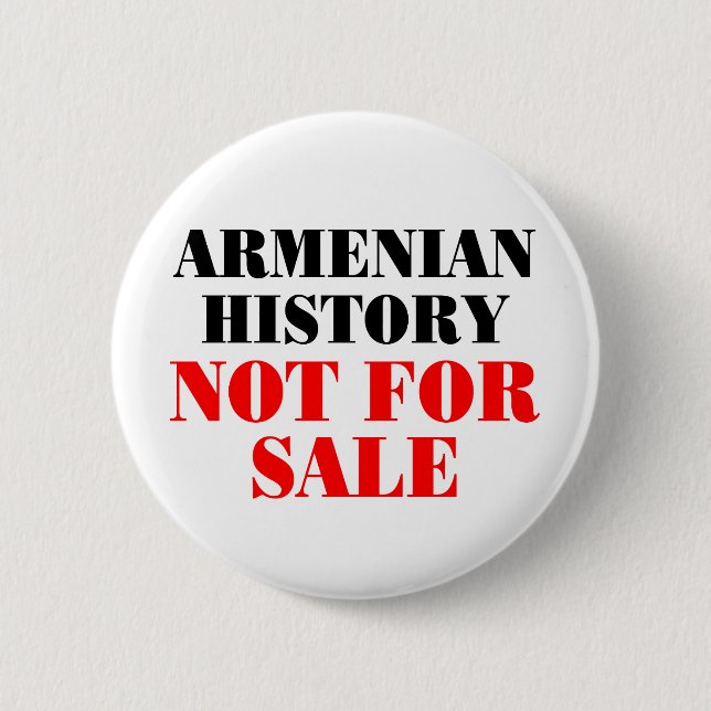 Armenisk historia: Inte till salu Knapp (Framsida)