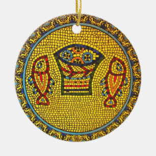 Armenisk keramisk fisk och prydnadsfiskar från Vi Julgransprydnad Keramik