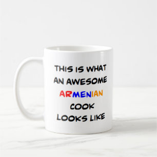 armenisk kock, fantastisk kaffemugg