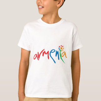 Armenisk officiell logotyp t-shirt