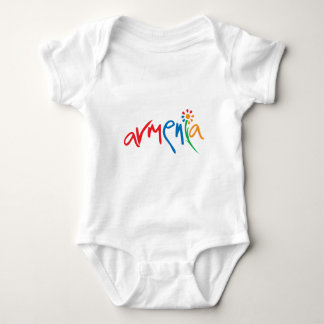 Armenisk officiell logotyp tee shirt