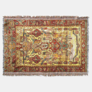 Armenisk Tapestrymatta/kastfilt Filt
