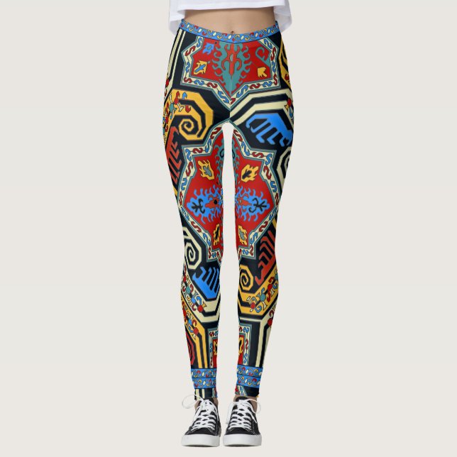 Armenisk traditionell konst leggings (Framsida)